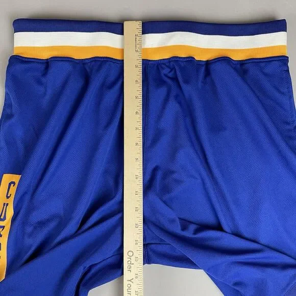NBA Steph Curry Golden State Warriors Basketball Shorts Men's XL Blue Sportwear - Picture 10 of 15
